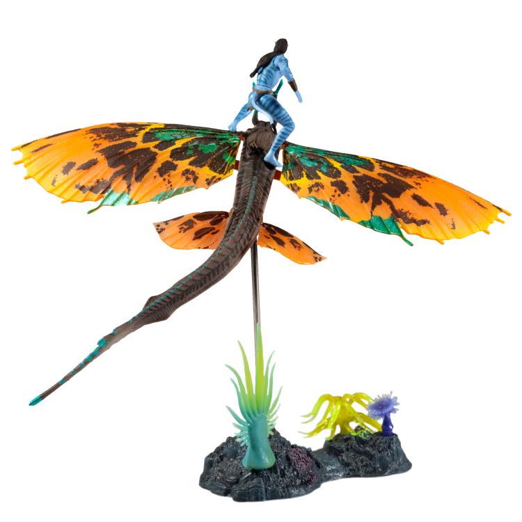 Avatar: The Way of Water World of Pandora Jake Sully and Skimwing Deluxe Figure Set Gallery Image 6