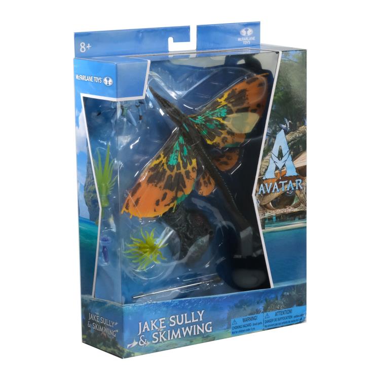 Avatar: The Way of Water World of Pandora Jake Sully and Skimwing Deluxe Figure Set Gallery Image 10