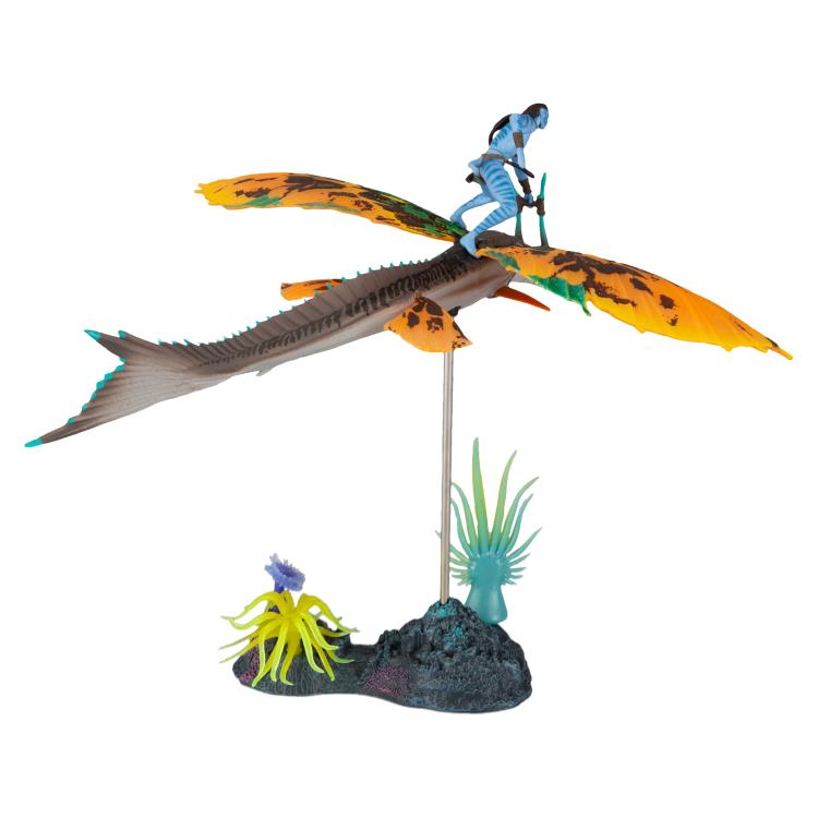 Avatar: The Way of Water World of Pandora Jake Sully and Skimwing Deluxe Figure Set Gallery Image 4