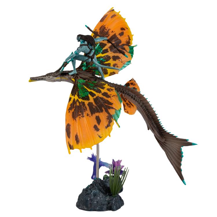 Avatar: The Way of Water World of Pandora Tonowari and Skimwing Deluxe Figure Set Gallery Image 7