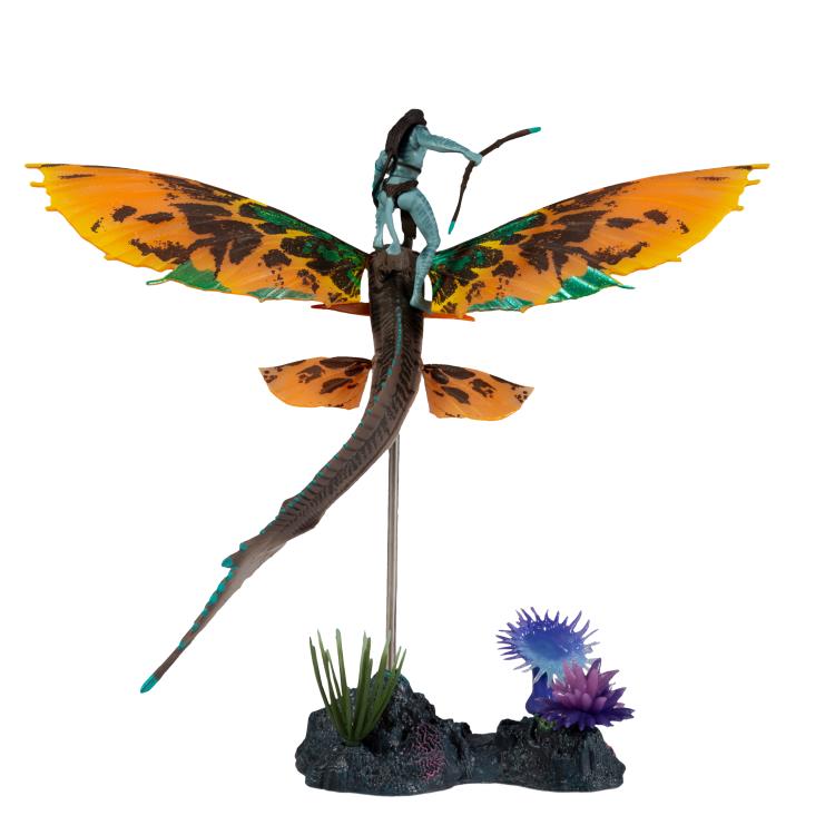 Avatar: The Way of Water World of Pandora Tonowari and Skimwing Deluxe Figure Set Gallery Image 6