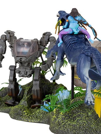 Avatar World of Pandora Shack Site Battle Playset Gallery Image 2