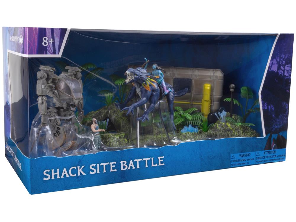 Avatar World of Pandora Shack Site Battle Playset Gallery Image 12