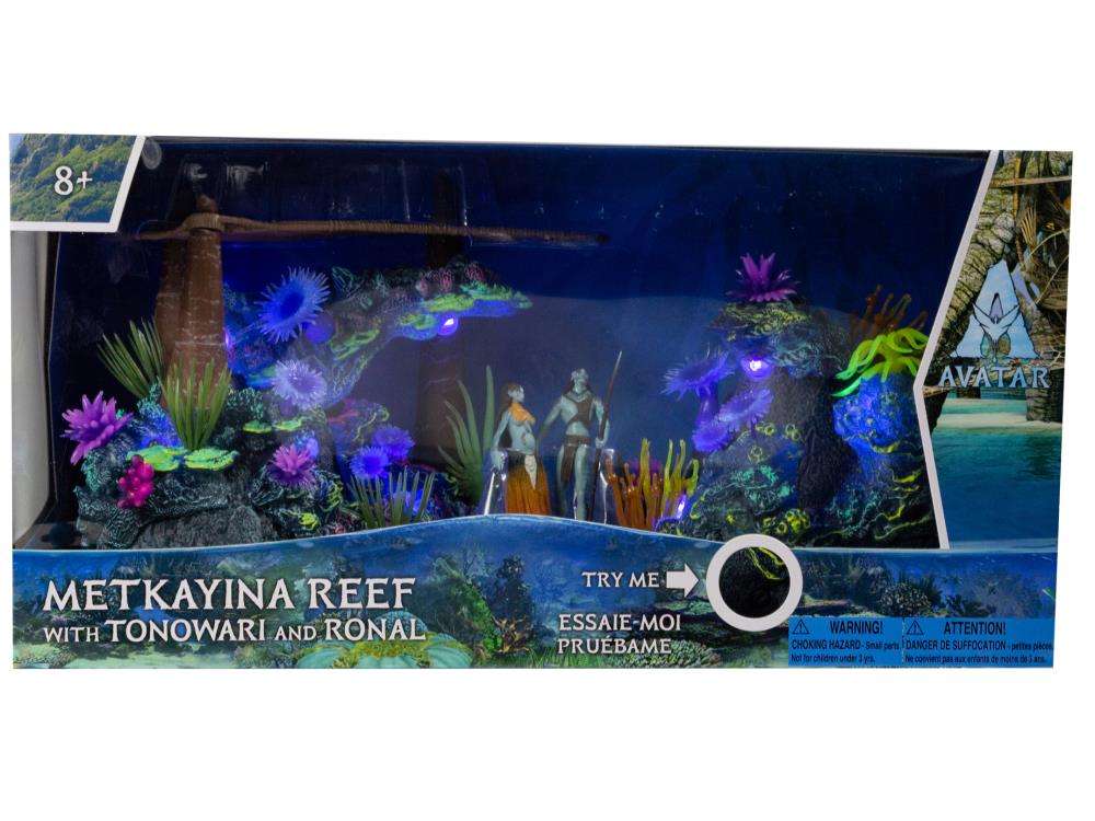 Avatar: The Way of Water World of Pandora Metkayina Reef with Tonowari and Ronal Playset Gallery Image 12