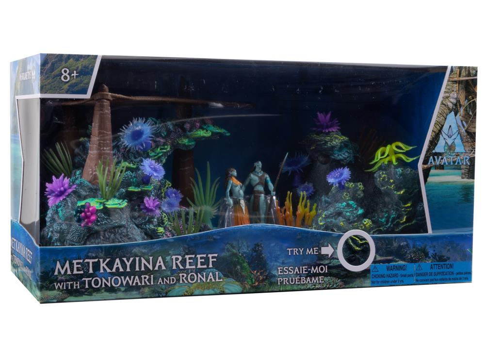 Avatar: The Way of Water World of Pandora Metkayina Reef with Tonowari and Ronal Playset Gallery Image 13