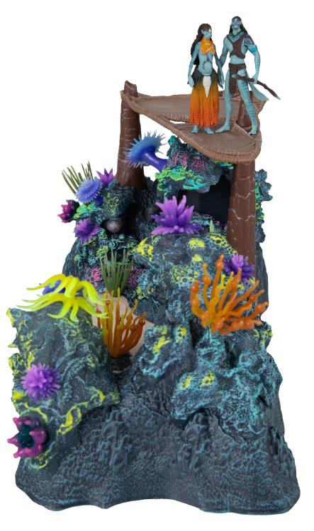 Avatar: The Way of Water World of Pandora Metkayina Reef with Tonowari and Ronal Playset Gallery Image 6