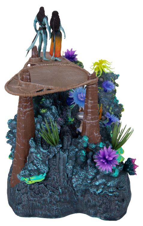 Avatar: The Way of Water World of Pandora Metkayina Reef with Tonowari and Ronal Playset Gallery Image 8