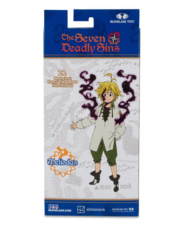 The Seven Deadly Sins Meliodas (Demon Mode) Action Figure Gallery Image 11