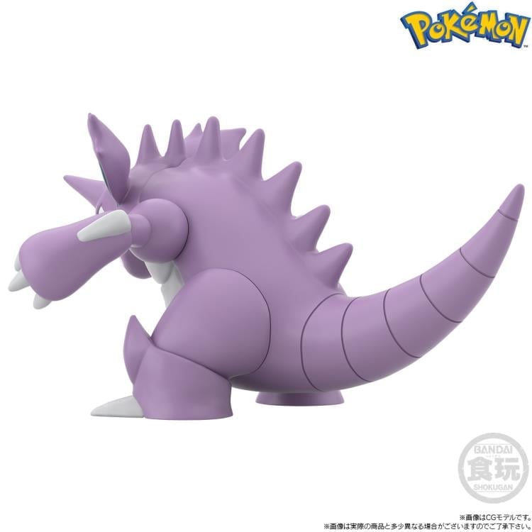 Pokemon Scale World Kanto Region Nidoran, Nidorino & Nidoking Set of 3 Figures Gallery Image 8