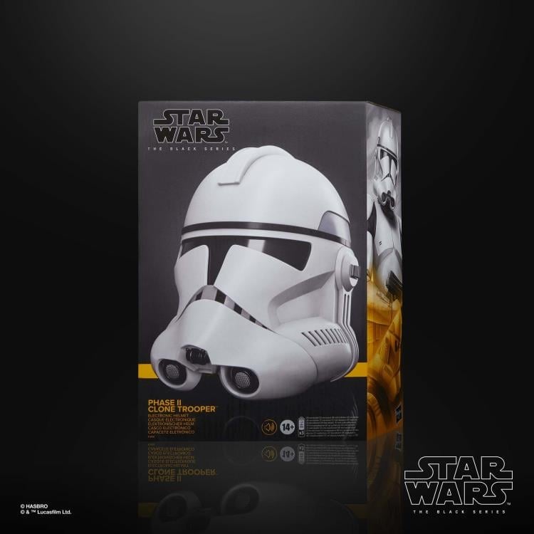Star Wars: The Black Series Phase II Clone Trooper 1:1 Scale Wearable Electronic Helmet Gallery Image 9