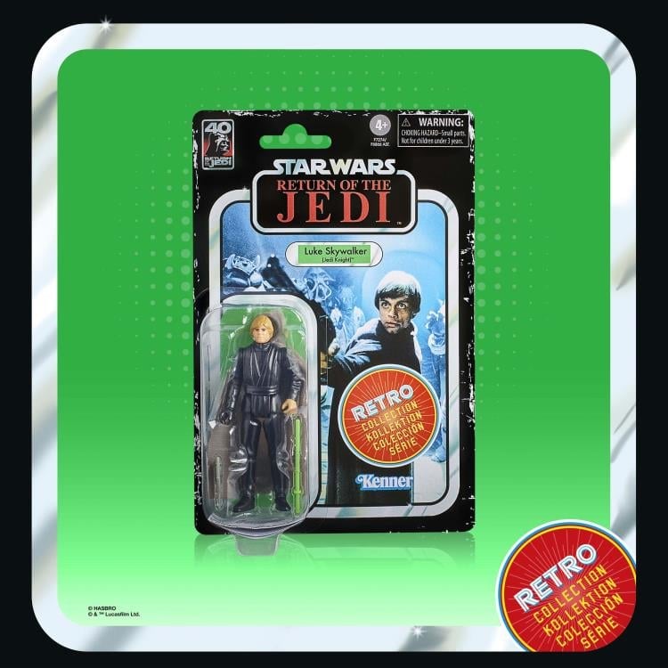 Star Wars Retro Collection Luke Skywalker (Jedi Knight) Gallery Image 6