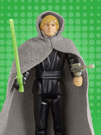 Star Wars Retro Collection Luke Skywalker (Jedi Knight) Gallery Image 2