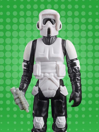 Star Wars Retro Collection Biker Scout Gallery Image 2