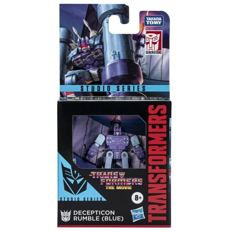 Transformers Studio Series 86 Core Decepticon Rumble (Blue) Gallery Image 7
