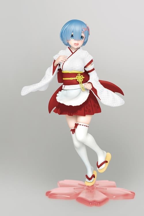 Re:Zero Starting Life in Another World Rem (Japanese Maid Ver.) Precious Figure (Renewal Edition) Gallery Image 4