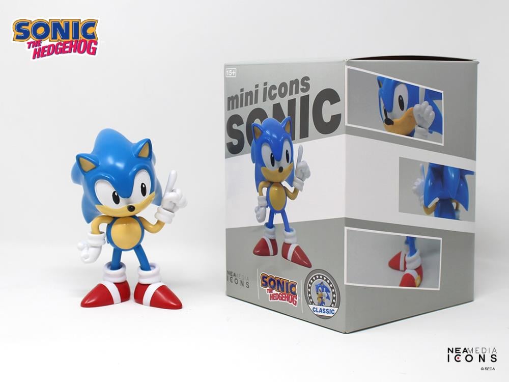 Sonic The Hedgehog Mini Icons Sonic (Classic Ver.) Figure Gallery Image 7
