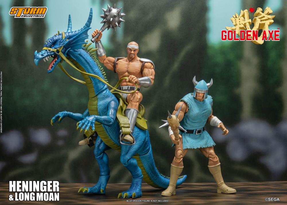 Golden Axe Heninger & Long Moan 1/12 Scale BBTS Exclusive Action