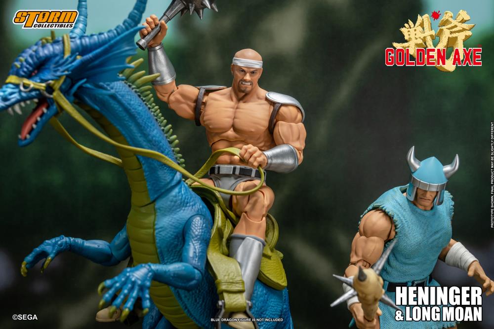 その他 Storm Toys Golden Axe HENINGER  LONG MOA Golden Axe Heninger & Long Moan 1/12 Scale BBTS Exclusive Action