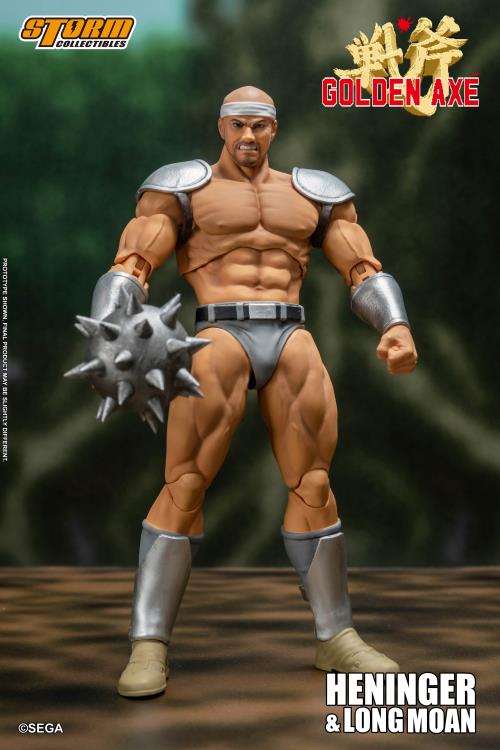 Golden Axe Heninger & Long Moan 1/12 Scale BBTS Exclusive Action