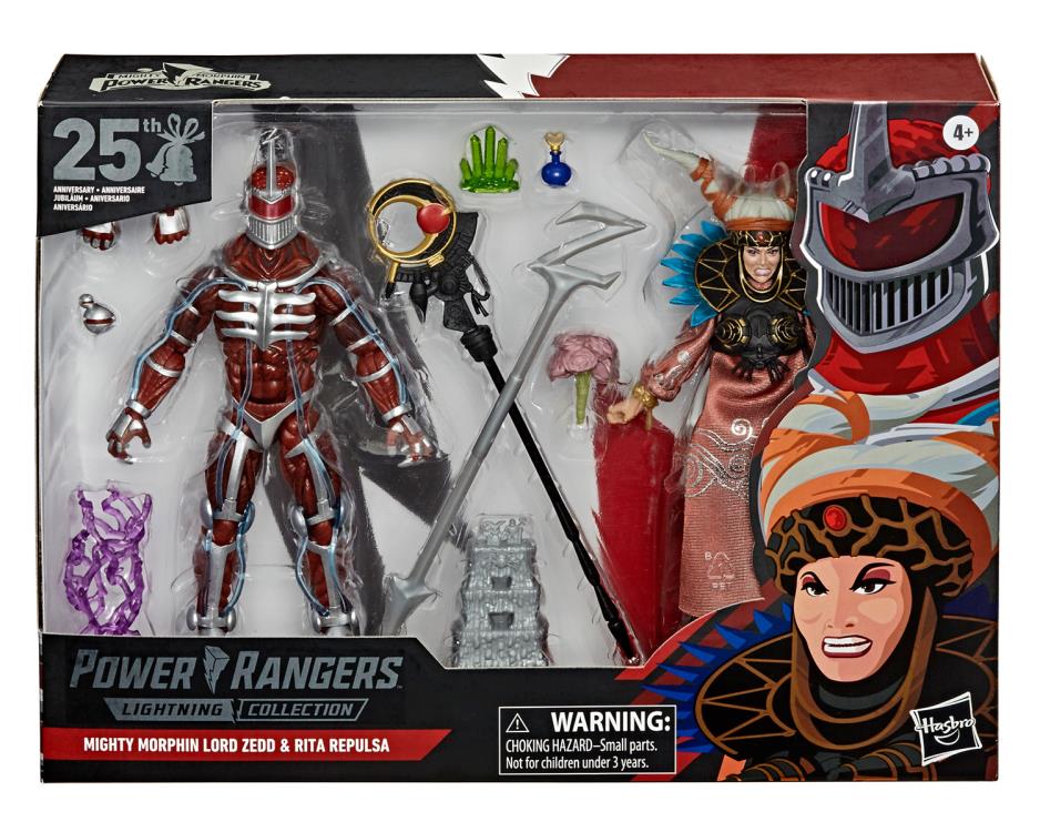Mighty Morphin Power Rangers Lightning Collection Lord Zedd & Rita Repulsa 25th Wedding Anniversary Two-Pack Gallery Image 16