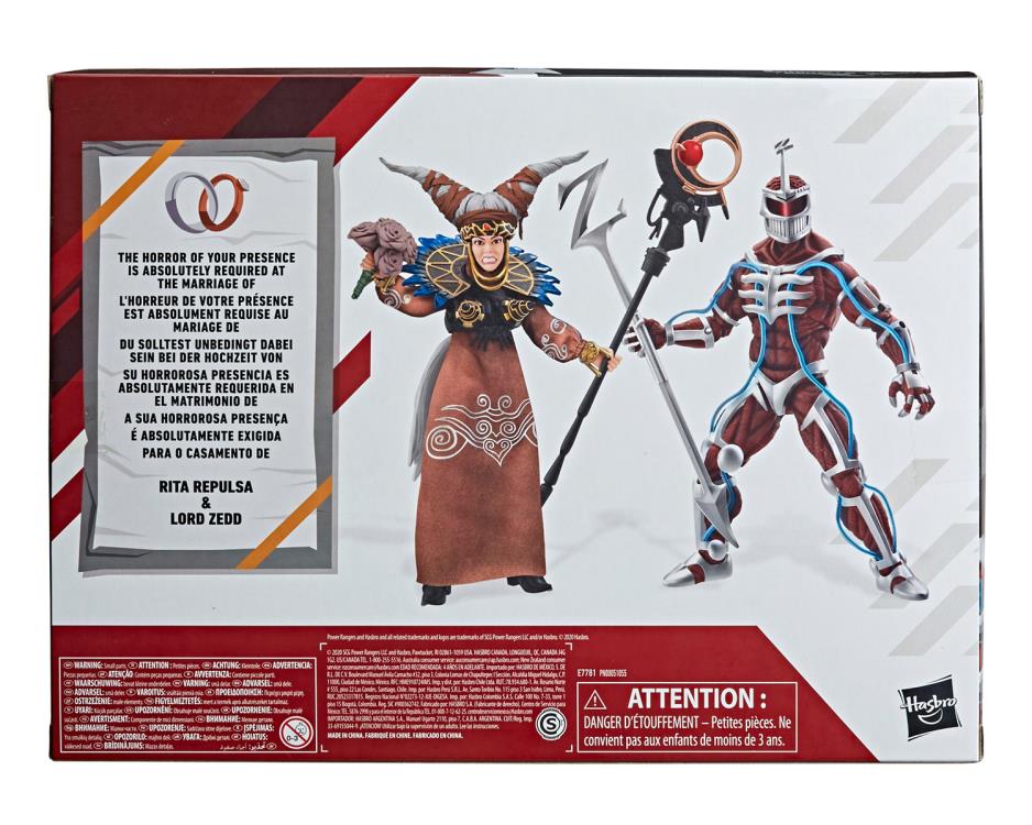 Mighty Morphin Power Rangers Lightning Collection Lord Zedd & Rita Repulsa 25th Wedding Anniversary Two-Pack Gallery Image 17