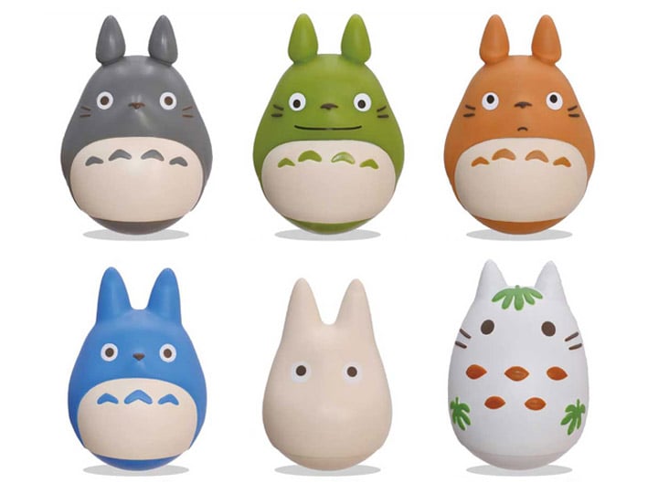 My Neighbor Totoro Wobbling and Tilting Box of 6 Random Figures Gallery Image 1
