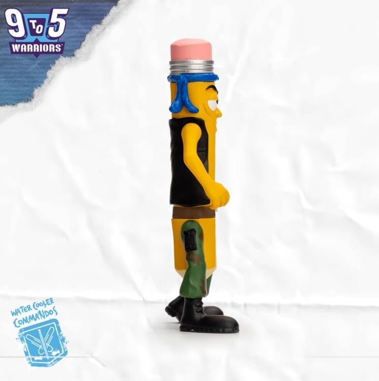 9 to 5 Warriors Lieutenant Lead Action Figure Gallery Image 4