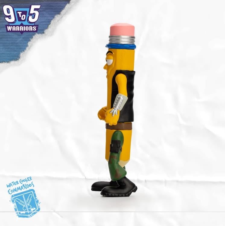 9 to 5 Warriors Lieutenant Lead Action Figure Gallery Image 5