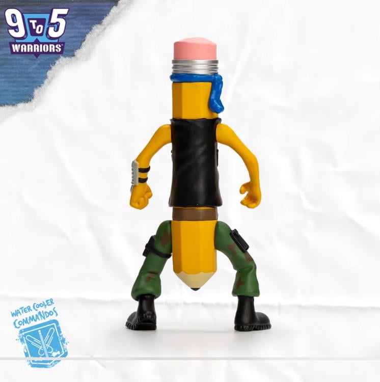 9 to 5 Warriors Lieutenant Lead Action Figure Gallery Image 6