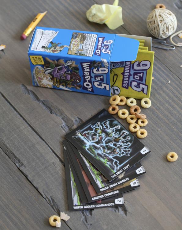 9 to 5 Warriors Warri-O's Hobby Pack Wax Pack Gallery Image 13