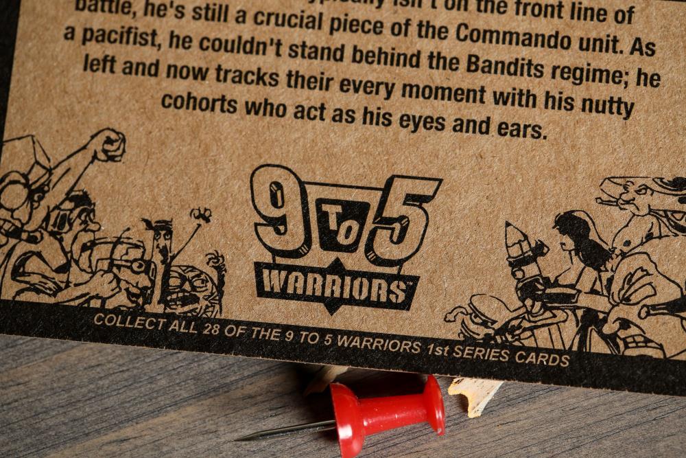 9 to 5 Warriors Warri-O's Hobby Pack Wax Pack Gallery Image 10