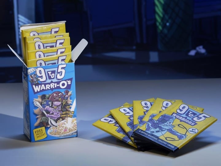 9 to 5 Warriors Warri-O's Hobby Pack Wax Pack Gallery Image 1