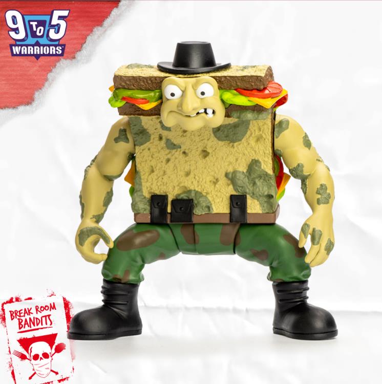9 to 5 Warriors Sergeant Spore Action Figure