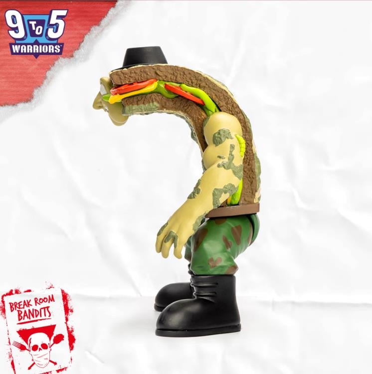 9 to 5 Warriors Sergeant Spore Action Figure Gallery Image 5