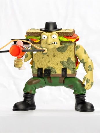 9 to 5 Warriors Sergeant Spore Action Figure Gallery Image 2