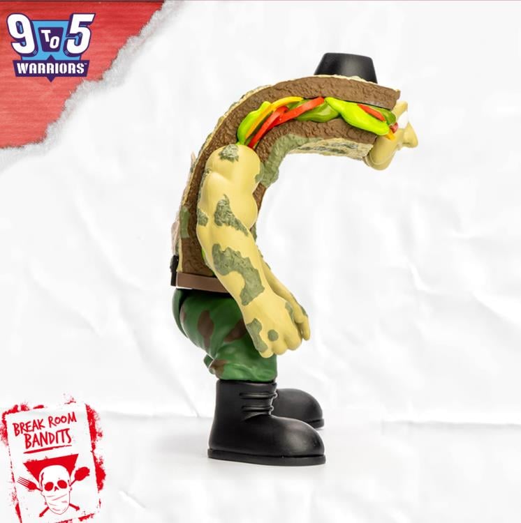 9 to 5 Warriors Sergeant Spore Action Figure Gallery Image 4