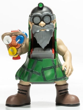 9 to 5 Warriors Tech Sergeant Scotchy Figure Gallery Image 2