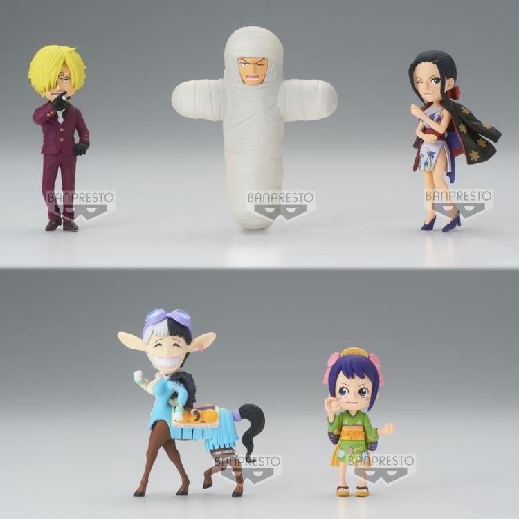 One Piece World Collectable Figure Wano Country Onigashima 5 Set of 5 Figures Gallery Image 3