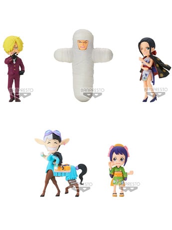 One Piece World Collectable Figure Wano Country Onigashima 5 Set of 5 Figures Gallery Image 2