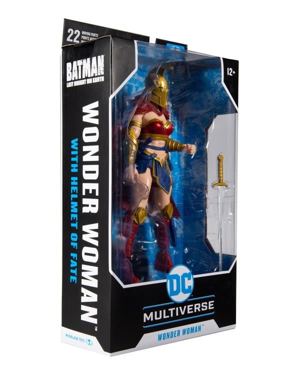 Batman: Last Knight on Earth DC Multiverse Wonder Woman with Helmet of Fate Action Figure Gallery Image 11