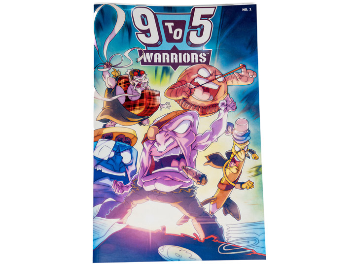 9 to 5 Warriors Comic Book Gallery Image 1