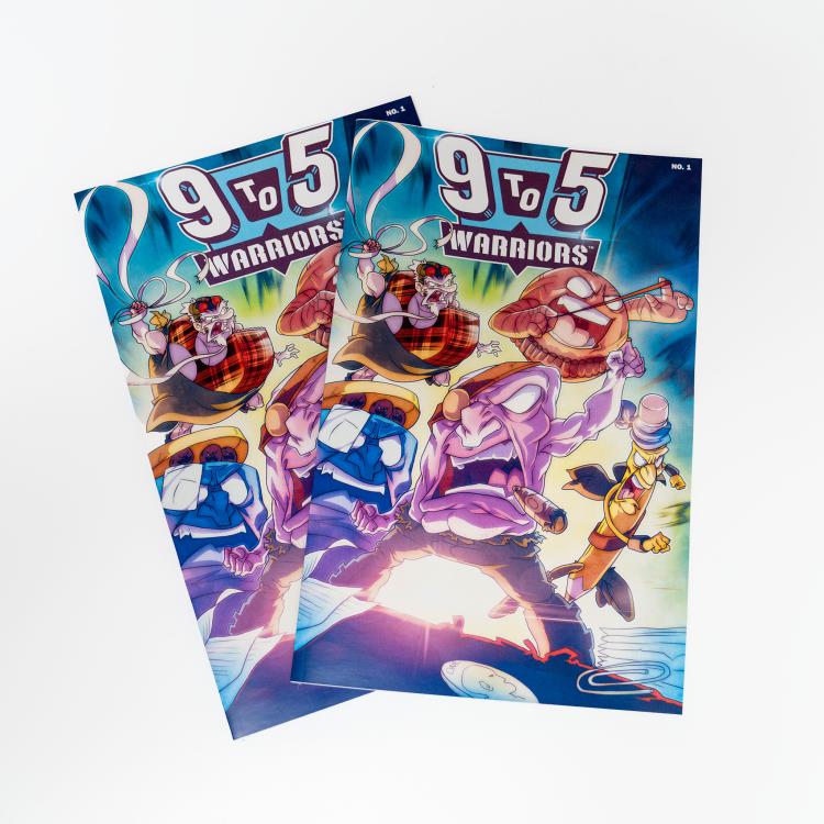 9 to 5 Warriors Comic Book Gallery Image 5