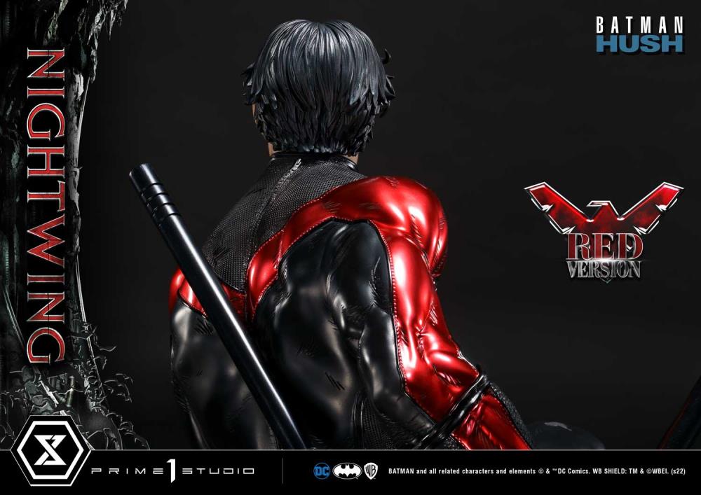 Batman: Hush Museum Masterline Nightwing (Red Version) 1/3 Scale Statue Gallery Image 18
