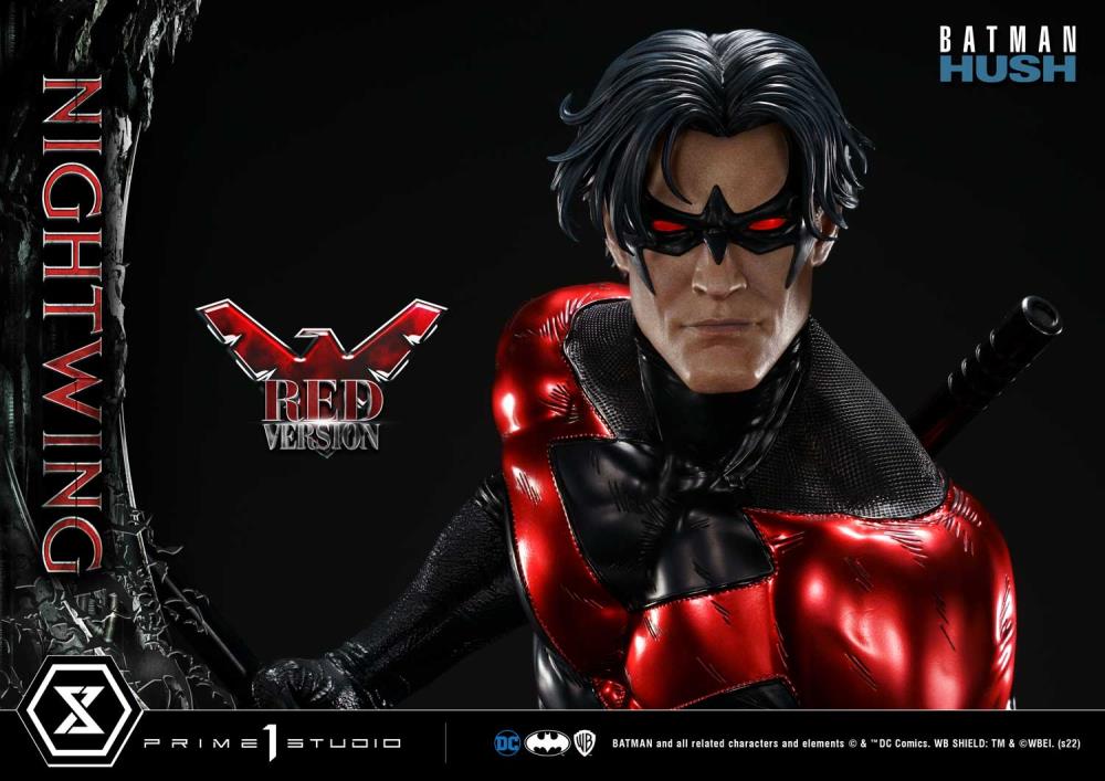 Batman: Hush Museum Masterline Nightwing (Red Version) 1/3 Scale Statue Gallery Image 35