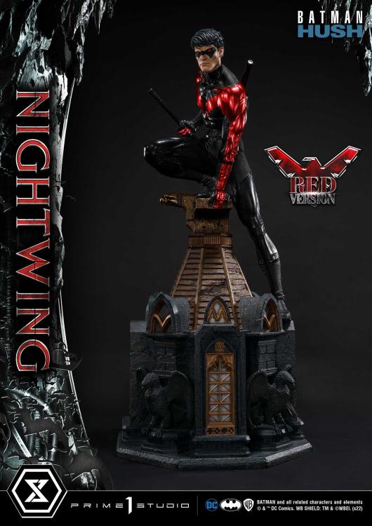 Batman: Hush Museum Masterline Nightwing (Red Version) 1/3 Scale Statue Gallery Image 7