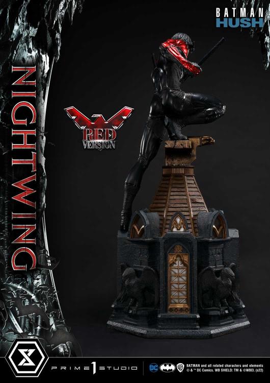 Batman: Hush Museum Masterline Nightwing (Red Version) 1/3 Scale Statue Gallery Image 9