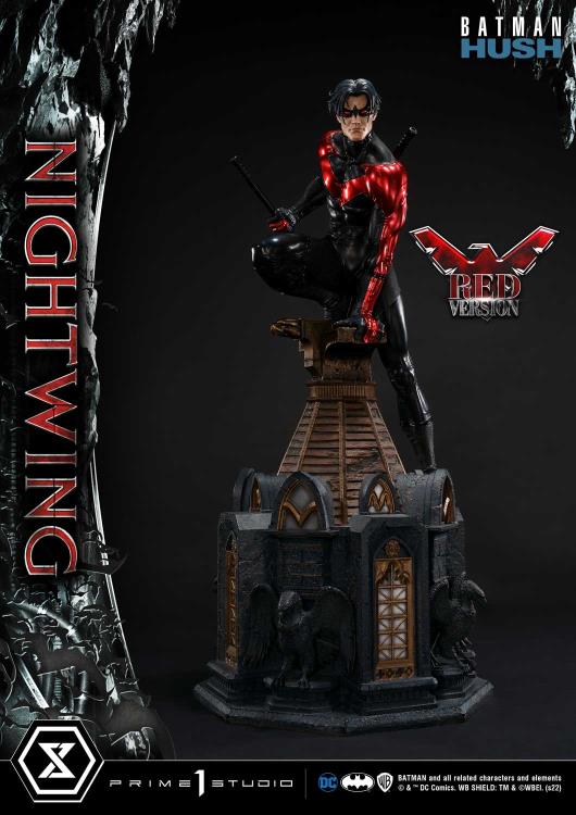Batman: Hush Museum Masterline Nightwing (Red Version) 1/3 Scale Statue Gallery Image 4
