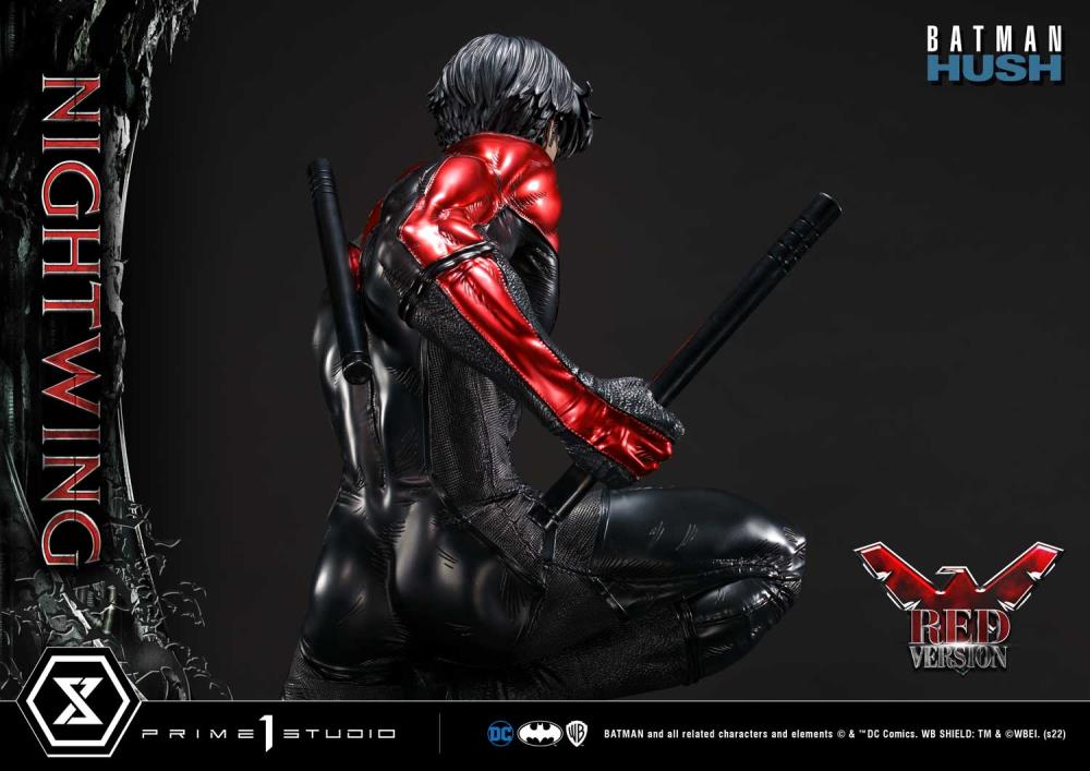 Batman: Hush Museum Masterline Nightwing (Red Version) 1/3 Scale Statue Gallery Image 30