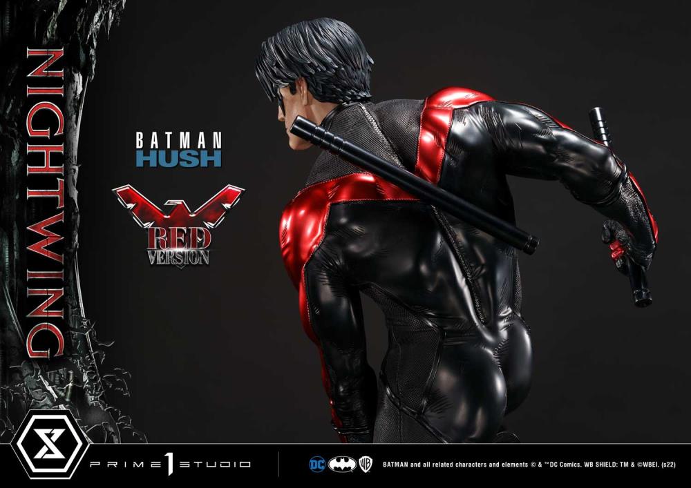 Batman: Hush Museum Masterline Nightwing (Red Version) 1/3 Scale Statue Gallery Image 23