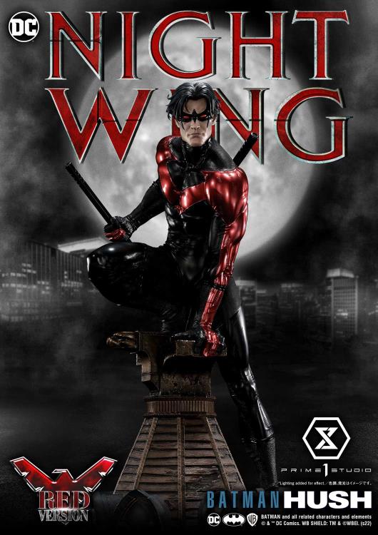 Batman: Hush Museum Masterline Nightwing (Red Version) 1/3 Scale Statue Gallery Image 3
